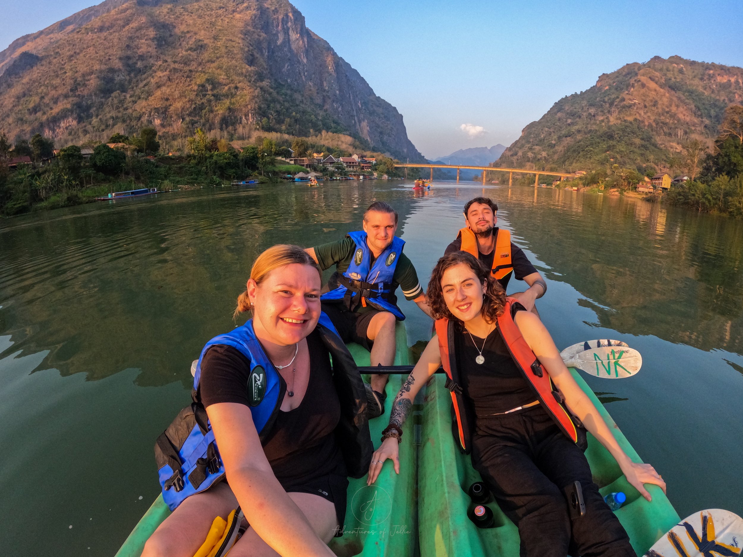 4 Days Nong Khiaw Trekking and Kayaking Adventure Tour