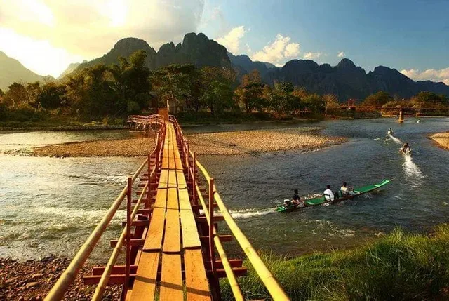 Vang Vieng Trekking and Kayaking to Waterfall - 1 Day 3